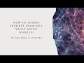 How to access secrets from Azure KeyVault using nodejs
