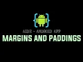 AIDE Tutorial - Android App Margins and Paddings