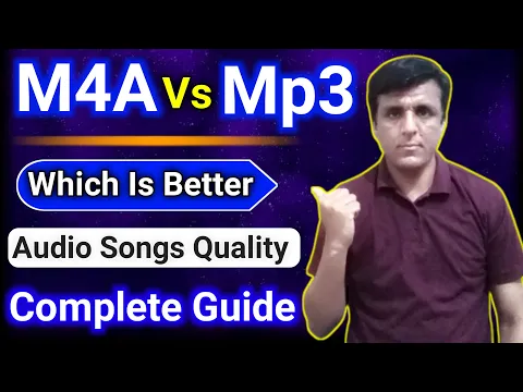 Download MP3 MP3 Vs M4a Which is Better | What is Difference between M4a and mp3 | Audio Sound Quality