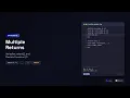Learn Lua in Neovim Multiple Returns and Variadics return a b and Episode 13