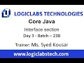 Core Java Day 3 Batch-238