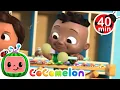 Download Lagu CoComelon - The More We Get Together | Kids Fun \u0026 Educational Cartoons | Moonbug Play and Learn