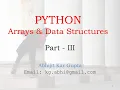 Numpy Arrays in Python Part III