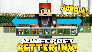 Minecraft Plugin Better Inventory Scroll Through your Entire Inventory