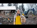The Free Cabin: I Found Abandoned Cabin \u0026 I’m Building it Alone