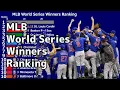 MLB world series Winners Ranking 1903-2019