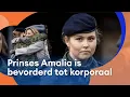Lagu Prinses Amalia rondt Algemene Militaire Opleiding af | Blauw Bloed