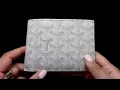 GOYARD wallet review