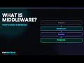 What Is Middleware The Pattern Behind Every Backend Framework
