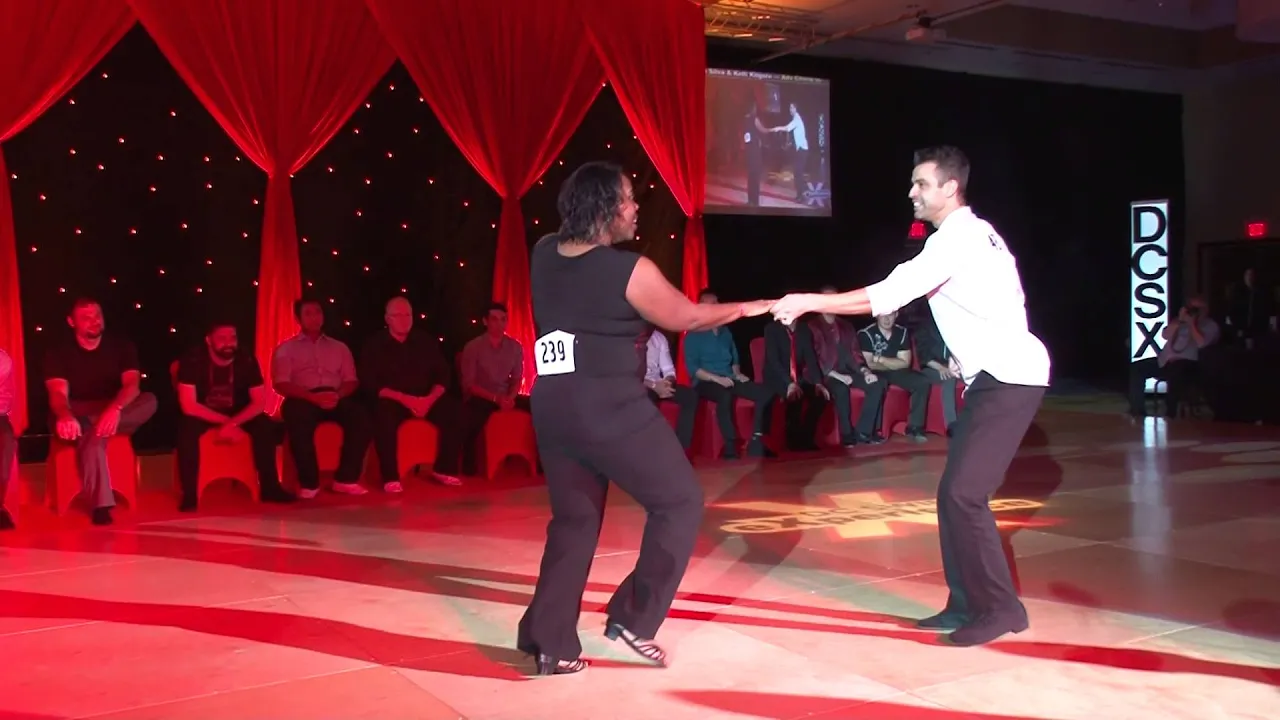 DCSX 2014 Intermediate Jack & Jill   Andre Silva & Kelli Kilgore