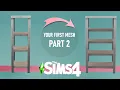 How to Make MESH in The Sims 4 Easy Simple Custom Content CC Tutorial for Beginners BLENDER