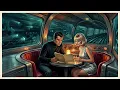 SUB-ATLANTIC TRANSIT TUBE | Submerged 1960s Spy Lounge | Underwater Train Jazz
