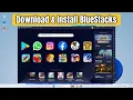 How to Download Install Blue Bluestacks Windows Best Android Emulator