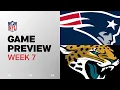 New England Patriots vs. Jacksonville Jaguars | 2024 Week 7 Game Preview
