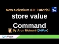 New Selenium IDE - Part 75