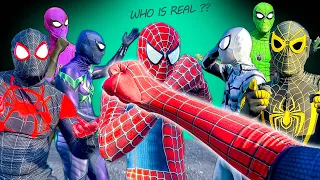 Double Red Spider-Man ?? || Hey All SuperHero Who's Real??? ( Action POV )