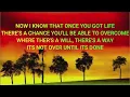 Lagu Bere Hammond- Not over until it's done lyrics