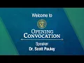 Opening Convocation Tuesday August 29 2023