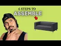 How to assemble Ikea s Klippan sofa