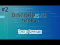 Discord js Bot Tutorial Simple Commands