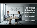Core Java Interview Questions Answers OOPs Java Backend Interview Prep Part 2