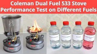 Download Coleman Dual Fuel Stove 533 Performance test on Different Fuels MP3