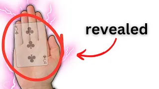 Make the Card VANISH from Their Hand How to Do The Biddle Trick