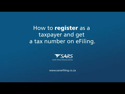 Download MP3 SARS eFiling - How to Register as a Taxpayer and get a Tax Number