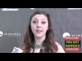 Lexi Giovagnoli talks about her role at The Legend of Alice Flagg Premiere at Arena Cinema in Hollyw