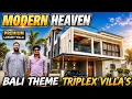 Ultra - Luxury TRIPLEX VILLA For sale BALI Theme Villa Gated Community Villa in Hyderabad For sale