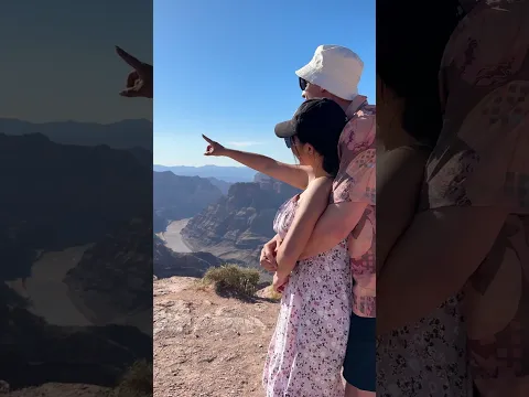 Grand Canyon romance 😍 #romantic #travelcouple #travel #couplegoal