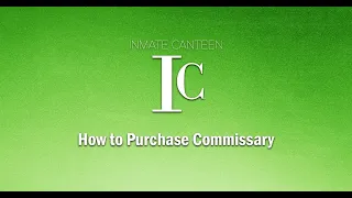 How to Purchase Commissary