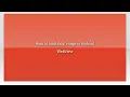 How to load local image in Android WebView