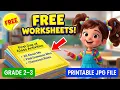 FREE Grade 2 3 First Day of Class Worksheets Printable Icebreaker Activities for Teachers