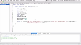 28 Initializing variables - Learn Java