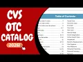CVS OTC Catalog 2026 AETNA PDF - Printable with Pictures