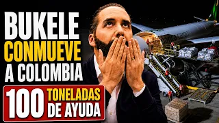 🚨 ¡NAYIB BUKELE CONMUEVE A COLOMBIA! ENVÍA 100 TONELADAS DE AYUDA TRAS DEVASTADOR TERREMOTO