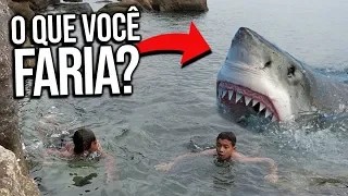 O QUE VOCÊ FARIA?? TESTE DE SOBREVIVÊNCIA !!