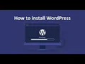 Install WordPress on your website through command line interface - latest 2024