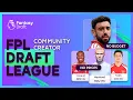 FPL COMMUNITY CREATOR DRAFT - LIVE