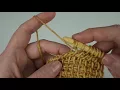Twisted Tunisian Simple Stitch