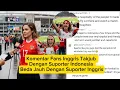 Komentar Fans Inggris Takjub Dengan Suporter Indonesia Beda Jauh Dengan Suporter Inggris