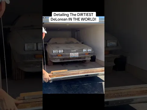Detailing The DIRTIEST DeLorean IN THE WORLD!
