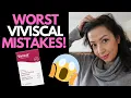 VIVISCAL SUPPLEMENTS DOS AND DONT S Women s Hair Loss Sufferer Shares WORST Viviscal Mistakes