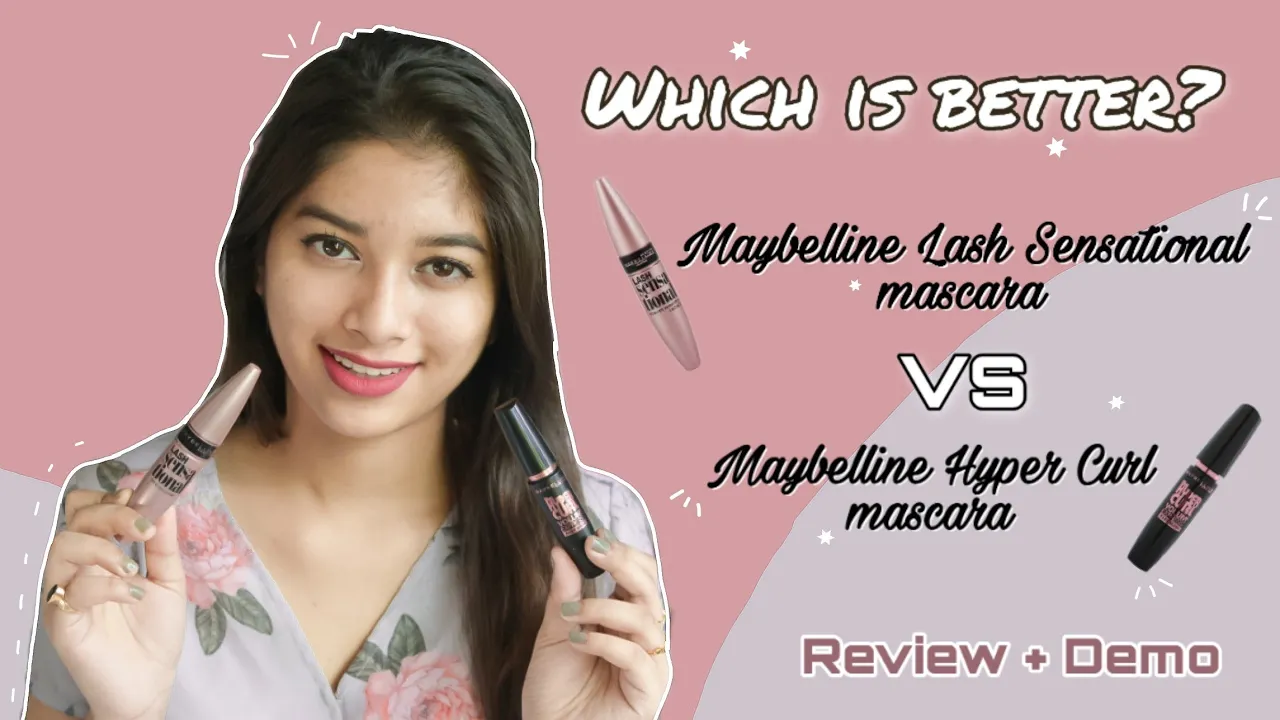 Battle of Maybelline Mascara's - Which one is the best? Lashsensetional vs Colossal vs Hypercurl