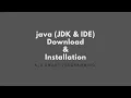 Java JDK IDE Softwares Download Installation by AHmEd - RajPOoT Urdu-Hindi
