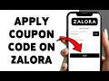 How To Apply Coupon Code On Zalora App Use Promo Code In Zalora 2025