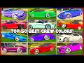 The Top 50 Best Modded Crew Colors In GTA 5 Online Bright Colors Secret Neon More
