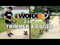 Testing Out the WORX String Trimmer 2 in 1 Trimmer and Edger Cordless GT3 0 20V
