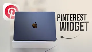 How to Get Pinterest Widget on Mac